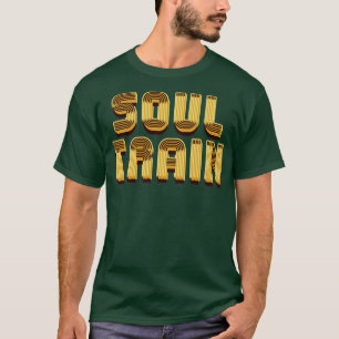 Camiseta Texto Dourado Escuro do Treinamento de Alma