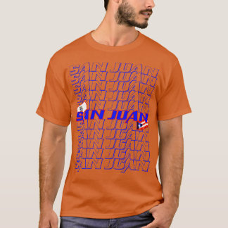 Camiseta Texto em Cascade San Juan