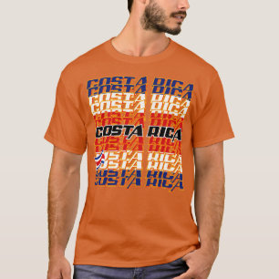 Camiseta Texto em Cascata da Costa Rica 2