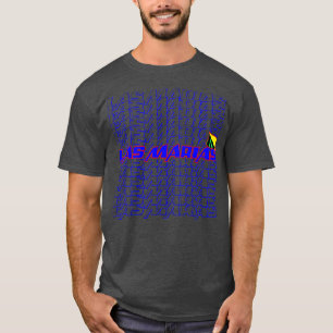 Camiseta Texto em cascata Las Marias