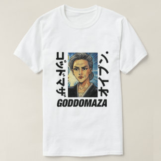 CAMISETA TEXTO ESPESTO DE COR DA CABEÇA MOMOKO