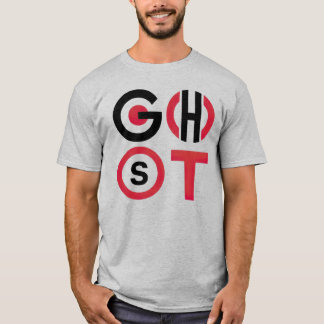 Camiseta Texto Fantasma