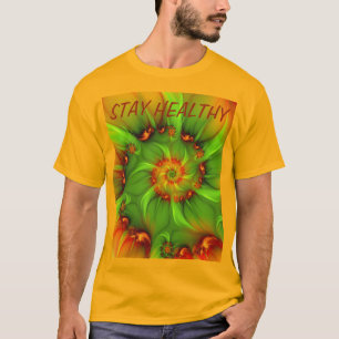 Camiseta Texto Frato Colorido Moderno Abstrato Psicodélico