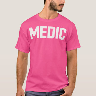 Camiseta Texto Médico Para Profissionais E Cosplay