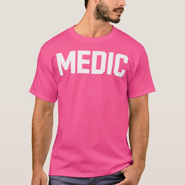 Camiseta Texto Médico Para Profissionais E Cosplay (Frente)