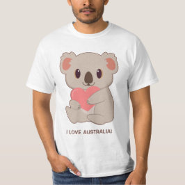 Camiseta Texto Personalizado Amor Koala