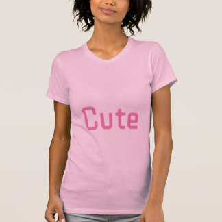 Camiseta Texto personalizado bonito Mulheres Canvas Bella A