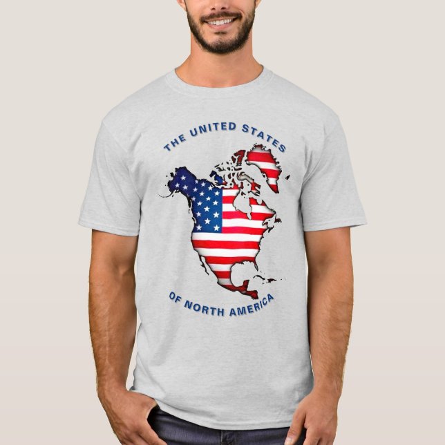 Camiseta Texto Personalizado dos Estados Unidos da América  (Frente)