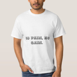 Camiseta texto personalizado | motivação para academia | E 