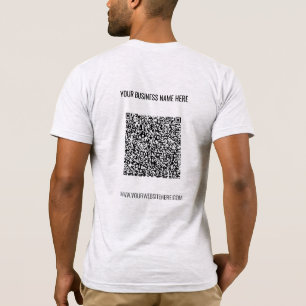 Camiseta Texto personalizado Texto moderno moderno de infor