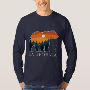 Camiseta Texto personalizado Urso Vestuário de floresta T-