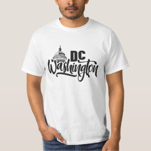 Camiseta Texto Personalizado Washington DC