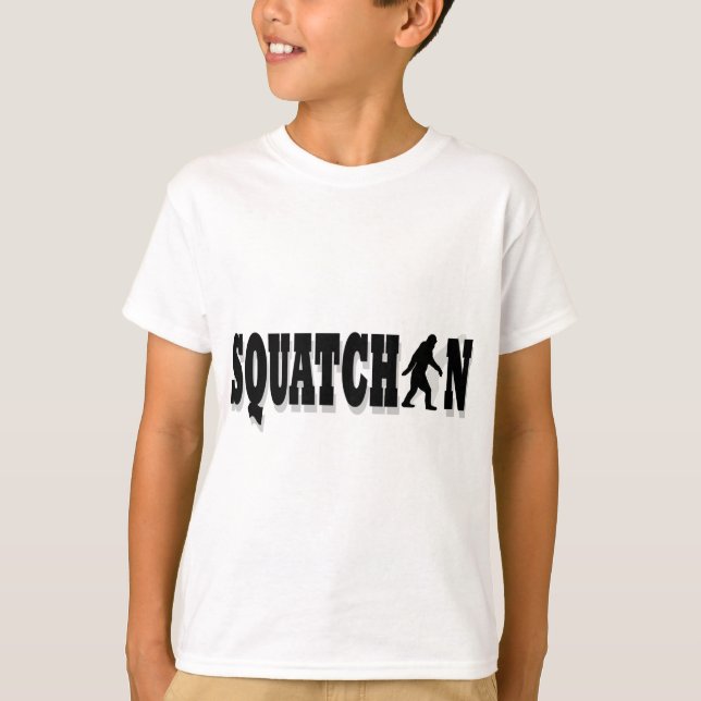Camiseta Texto preto ao quadrado (Frente)