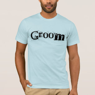 Camiseta Texto Preto do Groom
