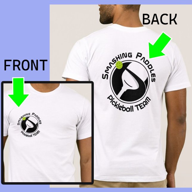 Camiseta 😍 texto próprio Raspando pás T-Shirt (Criador carregado)