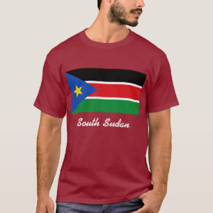 Camiseta texto sul de Sudão