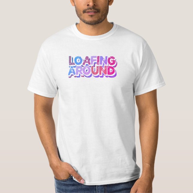 Camiseta Texto T-Shirt "Loafrontando" (Frente)
