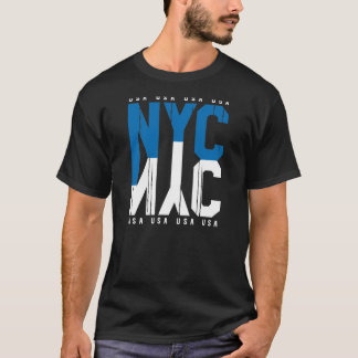 Camiseta Texto T-Shirt Nova Iorque USA