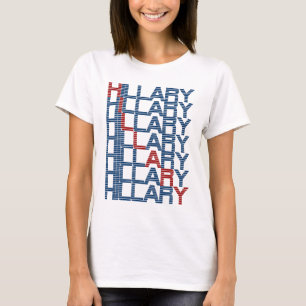 Camiseta textoPilhasClinton hillary