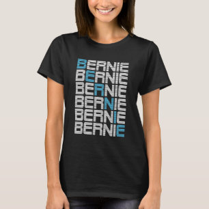 Camiseta textStacks das máquinas de lixar de BERNIE