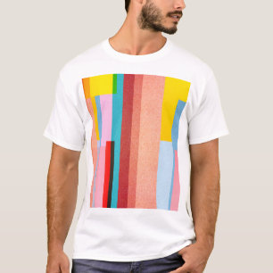 Camiseta Textura Colorida de Papel: Design de Fundo