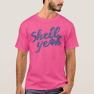 Camiseta Textura da Praia Shell Yeah