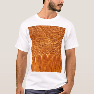 Camiseta Textura De Pele De Ostrich: Papel De Parede Luxuos