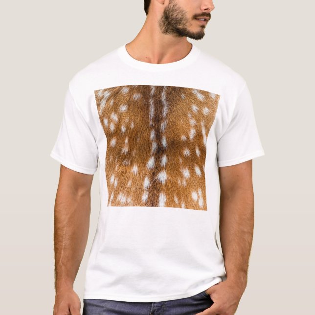 Camiseta Textura de pele de veado (Frente)