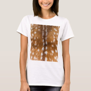 Camiseta Textura de pele de veado