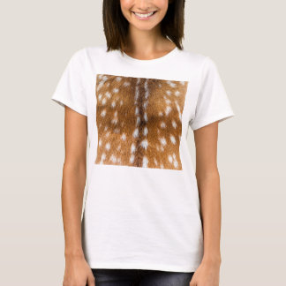 Camiseta Textura de pele de veado