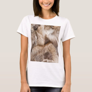 Camiseta Textura de pele elegante