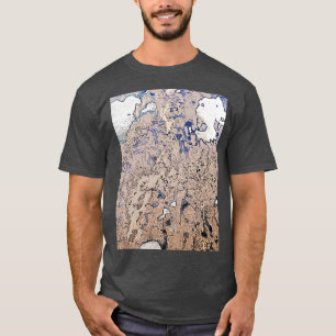 Camiseta Textura do estilo geológico 4