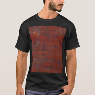 Camiseta textura enferrujada de abstrato: stucco realista