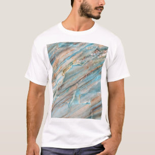 Camiseta Textura mármore: impressão de alta resolução