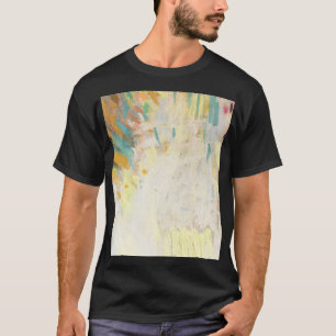 Camiseta Textura vívida do lápis: Banner artístico