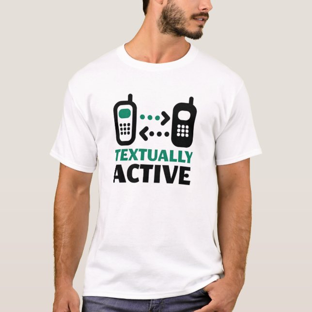 Camiseta texually active (Frente)