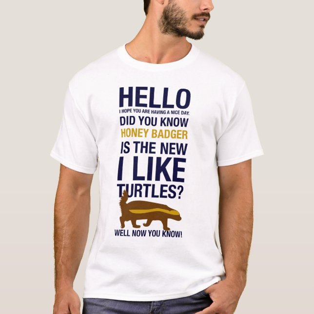 Camiseta texugo (Frente)