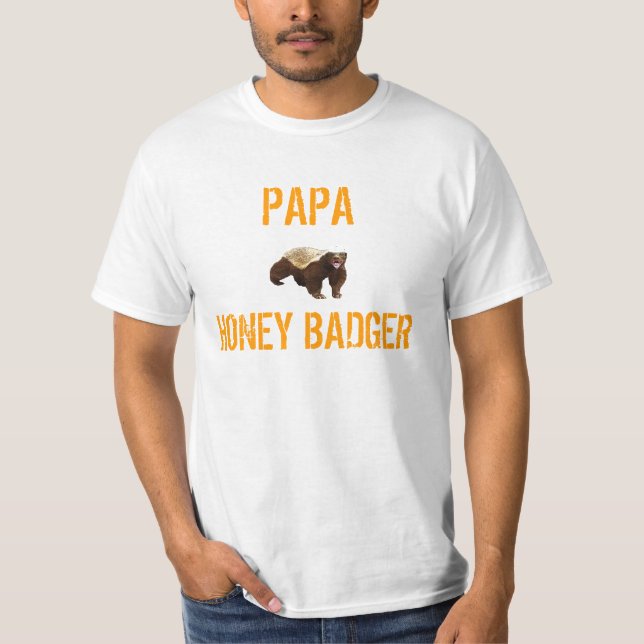 CAMISETA TEXUGO DE MEL DA PAPÁ (Frente)