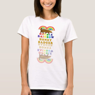 Camiseta texugo duplo