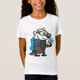 Camiseta Texugo Selfie do filho do baby-boom do guaxinim