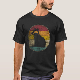 Camiseta Texugo - Silhueta Retro Vintage Distorcida 60s 7