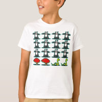 Texugo, texugo, texugo, cogumelo, oh cobra!