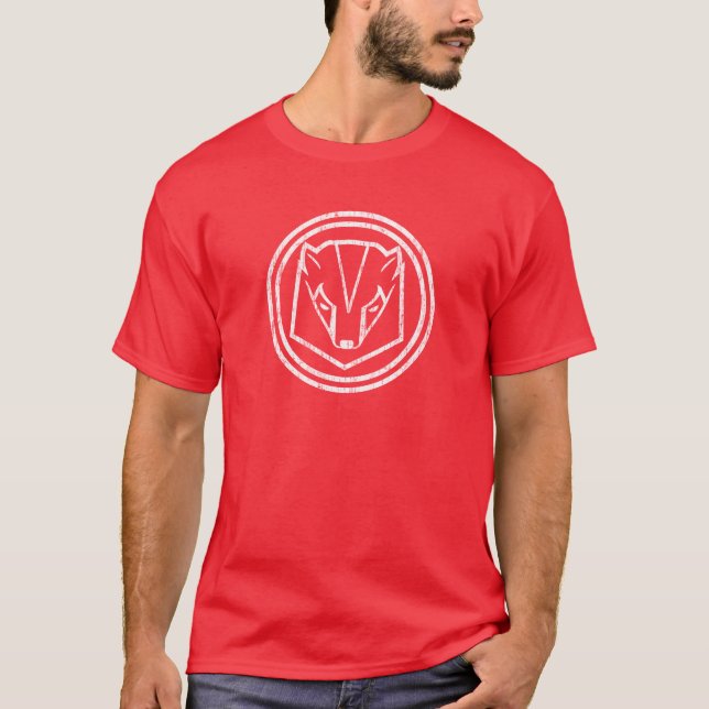 Camiseta Texugo vermelho (Frente)