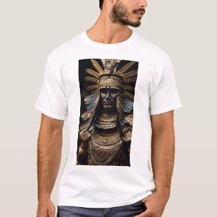 Camiseta Tezcatlipoca - Aztec Deus da Noite e Feiticeira