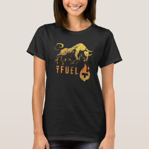 Camiseta TFUEL aquecendo o BULLRUN! Theta Fuel Crypto Bl