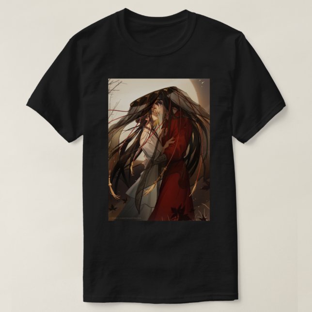 Camiseta TGCF Kiss Hualian Xie Lian (Frente do Design)