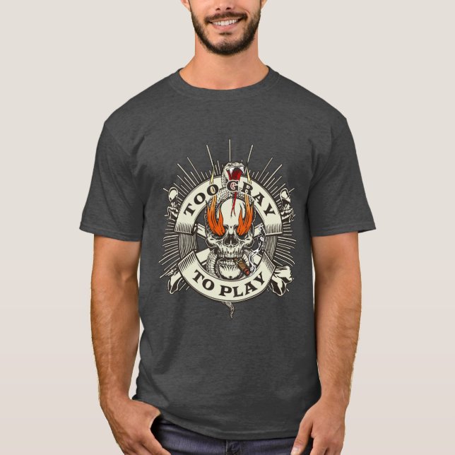 Camiseta TGTP Skull  (Frente)