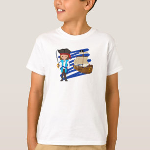 Camiseta Thaddeus e seu navio - t-shirt dos meninos