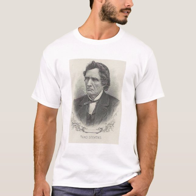 Camiseta Thaddeus Stevens e epitáfio (Frente)