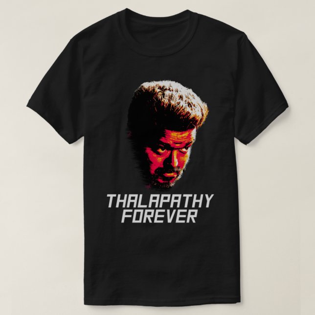 Camiseta Thalapathy Forever (Frente do Design)